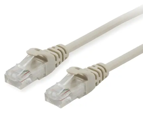 Equip Cat6a U/UTP béžová / Patch kabel / RJ45-RJ45 / 0,25 m / 500 MHz / LSZH
