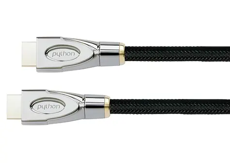 Python HDMI 2.1 kabel 8K UHD-2 1,5 m černý / Kabel HDMI / nylonový oplet