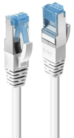 Lindy bílá / Patch kabel / Cat6a S/FTP / LSZH / 5 m