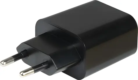 Inter-Tech PD-2020 černá / Nabíječka / USB-C / 20W / PD / Quick Charge 3.0