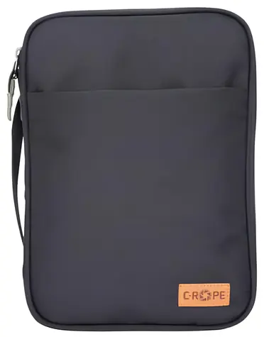 C-ROPE Organizér kabelů a elektroniky L černá / Organizér / voděodolný / kapsa na tablet do 11 palců / 22×30×7,5 cm