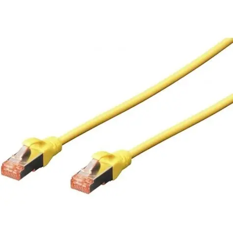 Digitus Cat6 S/FTP žlutá / Patch kabel / 1 m / RJ-45 / AWG 27/7 / LSZH