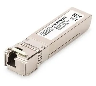 Digitus SFP+ modul BiDi / Transceiver / Singlemode / LC / 1270/1330 nm / 10 km / 10Gbps / DDM