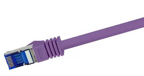 LogiLink Ultraflex fialová / Patch kabel / Cat.6A / S/FTP / RJ-45 / 2 m
