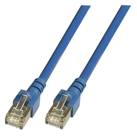 EFB Cat5e SF/UTP modrá / Patch kabel / 20 m / RJ-45 / PVC