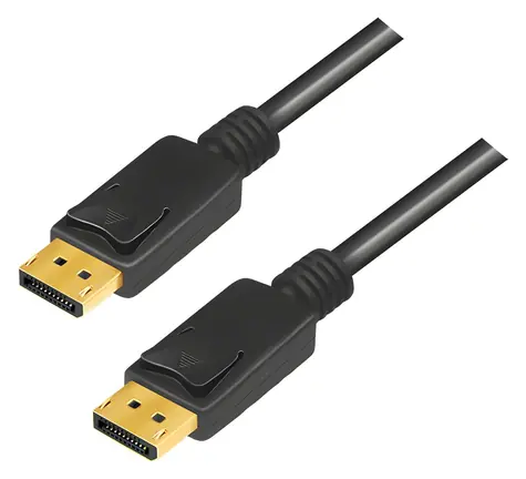 LogiLink DisplayPort 1.4 černá / Kabel DisplayPort / 5 m / 8K/60 Hz