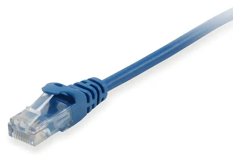 Equip Patch kabel Cat6A modrá / Patch kabel / U/UTP / 2x RJ45 / 20 m / LSZH