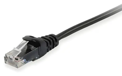 Equip Cat6a černý / Patch kabel / U/UTP / RJ-45 / 15 m / LSZH / PoE+