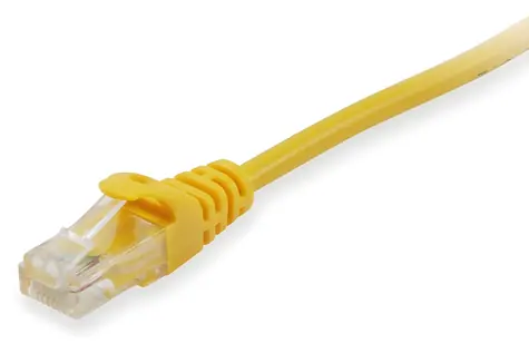 Equip žlutá / Patch kabel / Cat6a U/UTP / RJ-45 / 10 m / LSZH