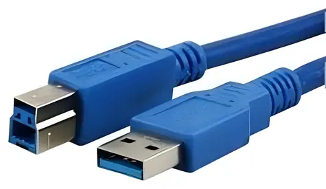 MediaRange USB kabel A-B 5m modrá / USB kabel / USB-A - USB-B / USB 3.2 Gen 1