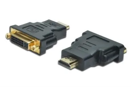 Digitus / Redukce / HDMI Typ A na DVI-I (24+5) / samec/samice / max. rozlišení 1920×1200 / černá