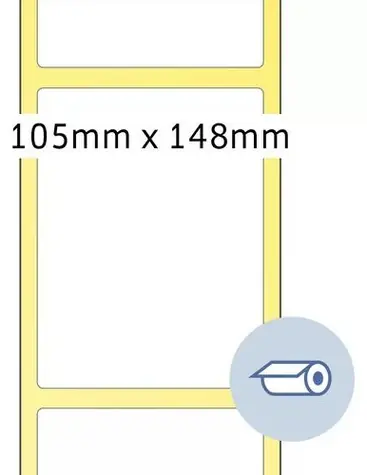 Herma Etikety v roli 105x148,5 mm / Etikety / papír matný / bílá / 1000 ks