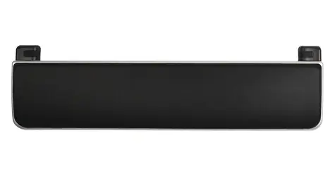 Contour Opěrka zápěstí Balance černá / Opěrka zápěstí / Veganská kůže / 109x390x20 mm