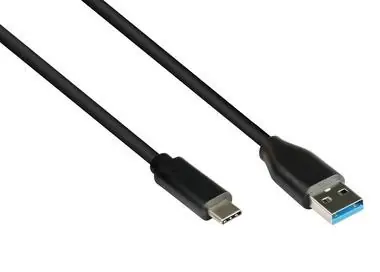 Good Connections USB-A - USB-C černá / USB kabel / USB 3.2 Gen 2 / 0,5 m / 10 Gbit/s