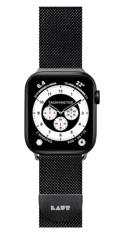 LAUT Steel LOOP řemínek pro Apple Watch černá / Řemínek / Nerezová ocel