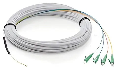 Digitus FTTH kabel 4x LC/APC 50 m / Optický kabel / Singlemode 9/125 / 4 vlákna / LSZH / G.657A2