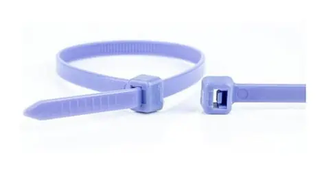 WKK Stahovací páska 430x9 mm přírodní / Stahovací páska / rozebíratelná / bez halogenu / 100 ks