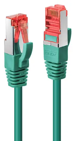 Lindy zelená / Patch kabel / Cat6 S/FTP / RJ-45 / 5 m