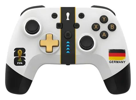 Dragonshock Controller Orion+ FIFA WC 26 Germany černá/bílá/zlatá / Gamepad / PC / Android / iOS / Bluetooth