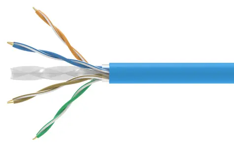 Equip Instalační kabel Cat6A U/UTP modrá / Instalační kabel / 305 m / LSZH / Dca / PoE