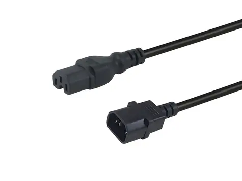 Equip 112170 C14-C15 černá / Napájecí kabel / 250 V / 10 A / 1,8 m