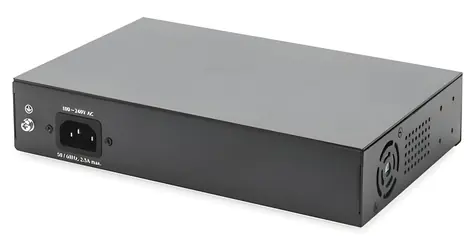 Digitus / Switch / 8 portů / Gigabit / PoE+/PoE++ 180 W / 2x SFP uplink