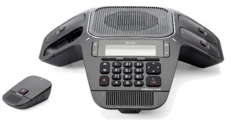 Auerswald COMfortel C-400 / Konferenční telefon / VoIP / PoE / 4x DECT mikrofon