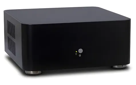 Inter-Tech A80 černá / Skříň / Mini ITX / hliníková / zdroj 60 W / 2x USB 3.0