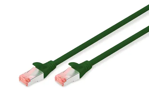 Digitus zelený / Patch kabel / Cat6 / S/FTP / AWG 27/7 / 10m