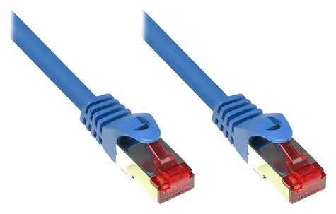 Good Connections Cat.6 S/FTP modrý / Patch kabel / RJ-45 / 250 MHz / 25 m