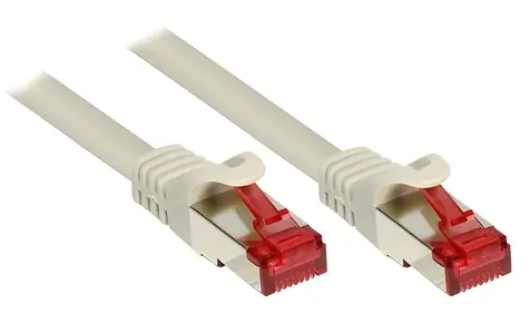Good Connections Cat.6 S/FTP bílá / Patch kabel / RJ-45 / 250 MHz / 0,25 m