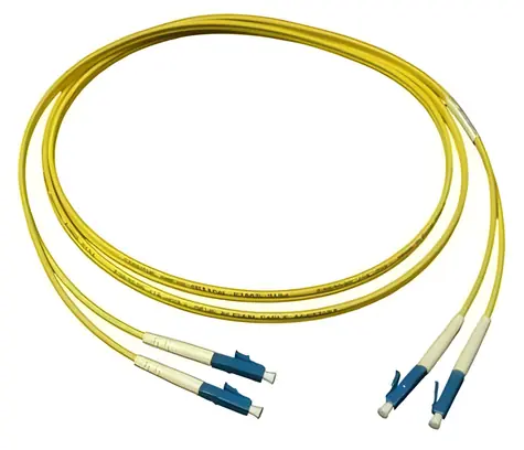 Good Connections LWL Duplex LC/LC žlutý / Optický patch kabel / OS2 9/125 µm / LSZH / 2 m