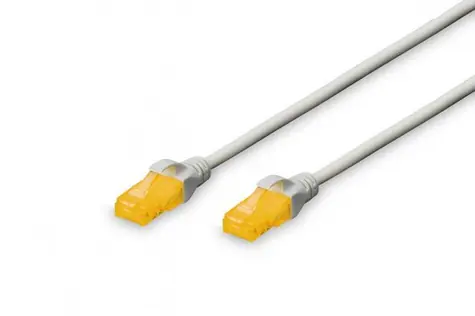 Digitus / Patch kabel / Cat6a / U/UTP / RJ45-RJ45 / 3 m / šedý