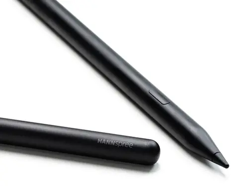 Hannspree Active Stylus Pen USI 2.0 černá / Stylus / Vestavěná baterie / 80 mAh / výdrž 18 měsíců