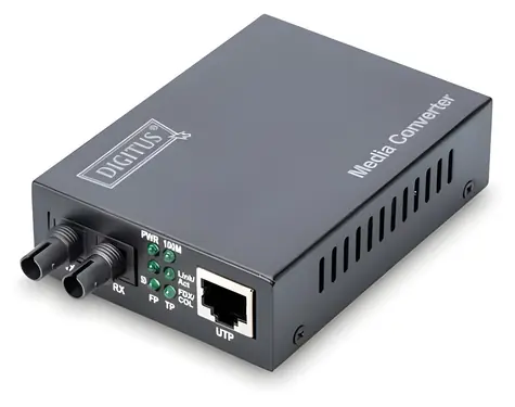 Digitus DN-82010-1 / Mediakonvertor / Fast Ethernet / RJ45-ST Multimode / dosah 2 km