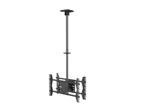 Equip Stropní držák pro 2 TV černá / Stropní držák / 32-65