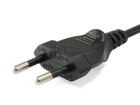 Equip Euro 2pin - C7 černý (112161) / Napájecí kabel / 3 m / 250 V / 2,5 A