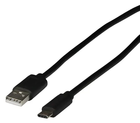 EFB USB-C - USB-A 0,5 m černá / Kabel / USB 2.0 / 480 Mbit/s / 3 A
