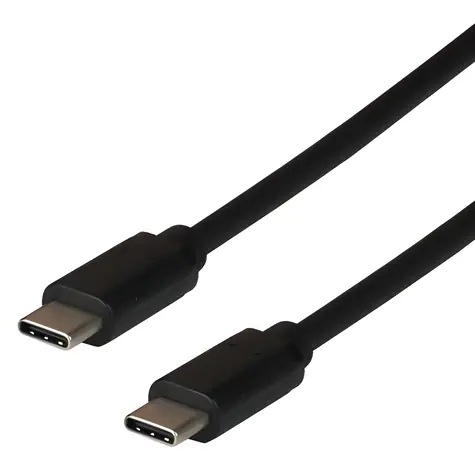 EFB černá / Kabel / USB-C - USB-C / USB 2.0 / 0,5 m / 3 A