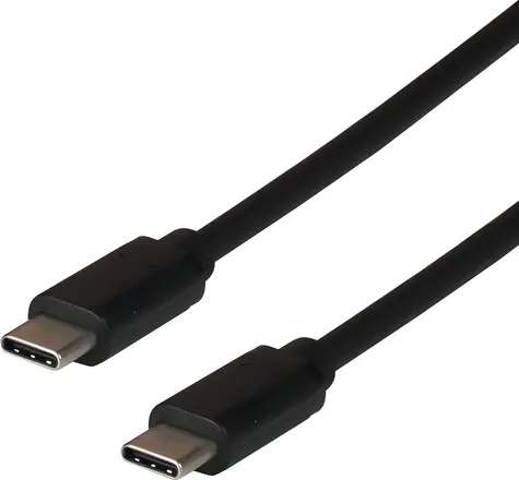 EFB USB-C - USB-C kabel 2 m černá / Kabel / USB 2.0 / 480 Mbit/s / 3 A