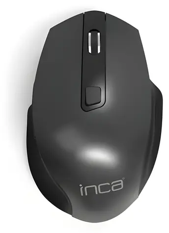 INCA IWM-515 černá / Myš / Bezdrátová 2.4 GHz / Laserová / 3600 DPI / 6 tlačítek