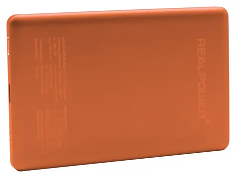 RealPower PB-5000 MAG oranžová / MagSafe powerbanka / 5000 mAh / 15W / USB-C