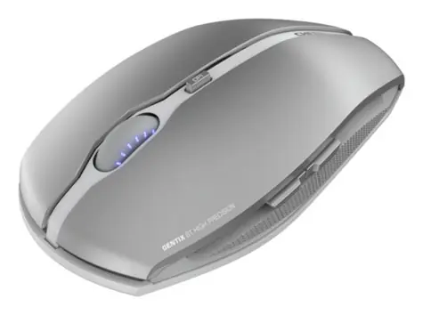 Cherry Gentix BT stříbrná / Myš / optická / Bluetooth 5.0 / 2000 DPI / 7 tlačítek