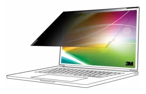 3M Bright Screen BPNDE006 pro Dell XPS 14 / Filtr soukromí na notebook / 14.5