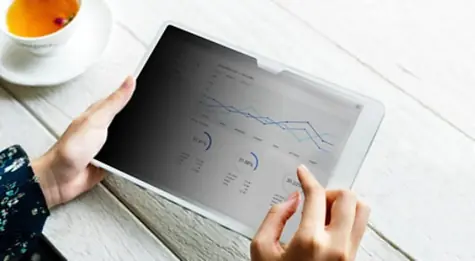 3M Bright Screen Privacy Filter / Filtr soukromí na tablet / Microsoft Surface Go 4 / Horizontální