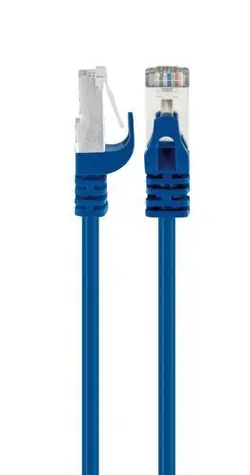 Schwaiger modrá / Síťový kabel / Cat8 / S/FTP / 40 Gbit/s / 5 m