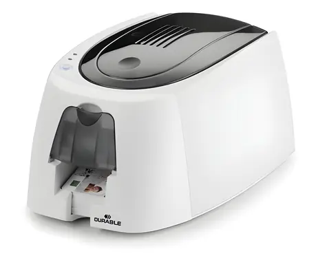 Durable Duracard ID300 / Tiskárna plastových karet / Jednostranná / 300 dpi / USB / vč. 100 karet + páska