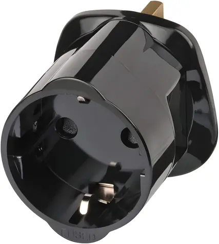 Brennenstuhl Cestovní adaptér do Velké Británie černá / Adaptér / Typ G / 13 A / 250 V