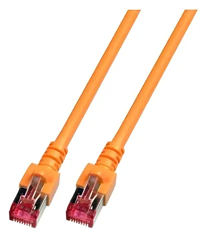 EFB Patch kabel Cat6 S/FTP 2m oranžová / Patch kabel / RJ-45 / LSZH
