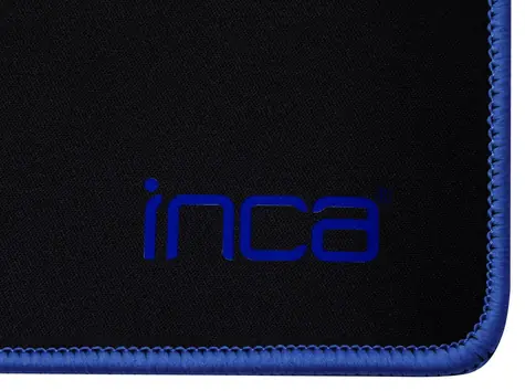 INCA IMP-018M černá/modrá / Herní podložka pod myš / Speed / 900 x 400 x 3 mm / protiskluzová základna